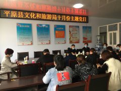 县文化艺术中心党支部组织党员开展